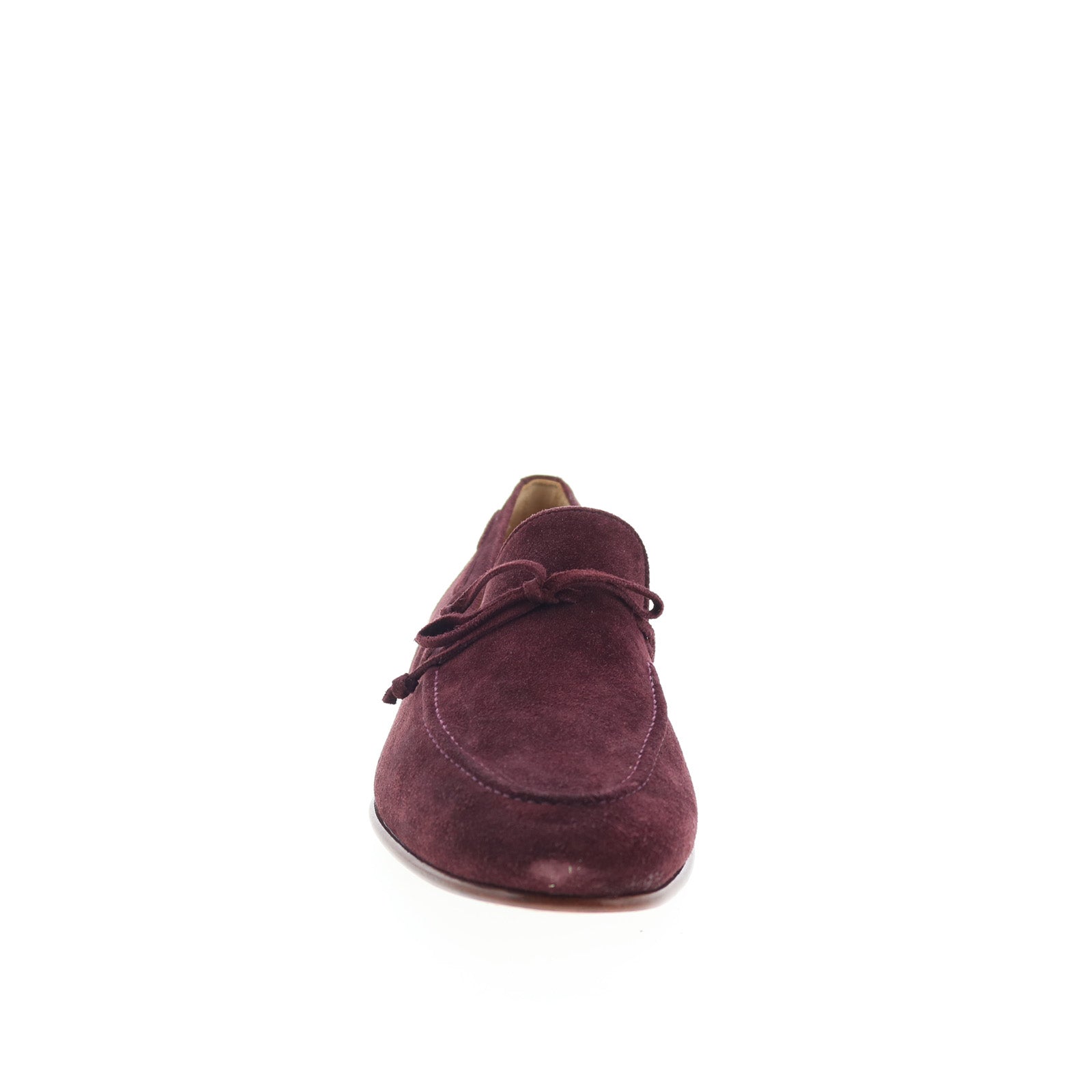 Mezlan Suede Tassel Slip On 21231 Mens Burgundy Suede 