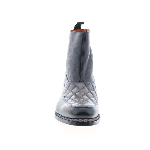 Mezlan Muisco Dress Zip Booot 21239 Mens Gray Leather Casual Dress Boots