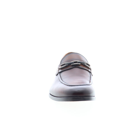 Mezlan Ornamet Calfskin 21313 Mens Brown Loafers & Slip Ons Casual Shoes