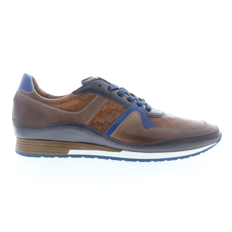 Mezlan Latini 21340 Mens Brown Leather Lace Up Lifestyle Sneakers Shoes