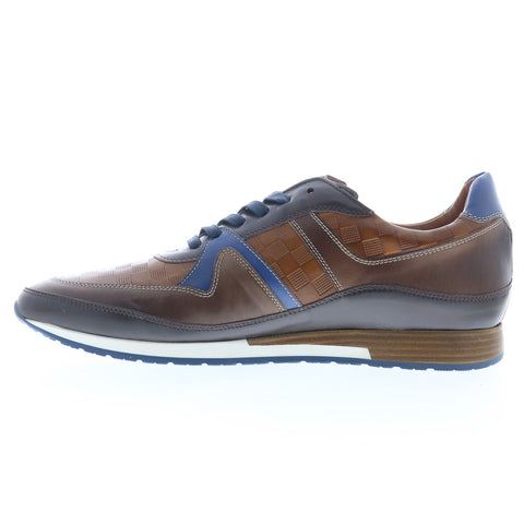 Mezlan Latini 21340 Mens Brown Leather Lace Up Lifestyle Sneakers Shoes
