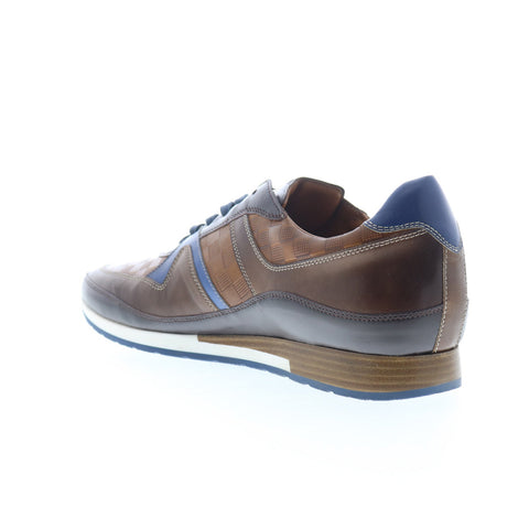 Mezlan Latini 21340 Mens Brown Leather Lace Up Lifestyle Sneakers Shoes
