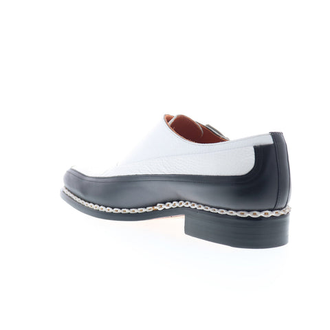Mezlan Cadena 21590 Mens White Leather Loafers & Slip Ons Casual Shoes