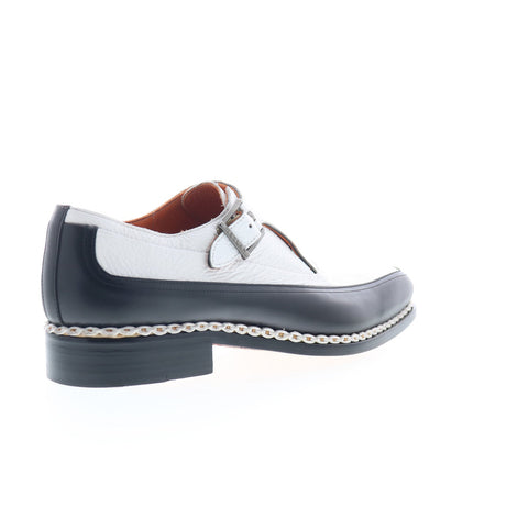Mezlan Cadena 21590 Mens White Leather Loafers & Slip Ons Casual Shoes