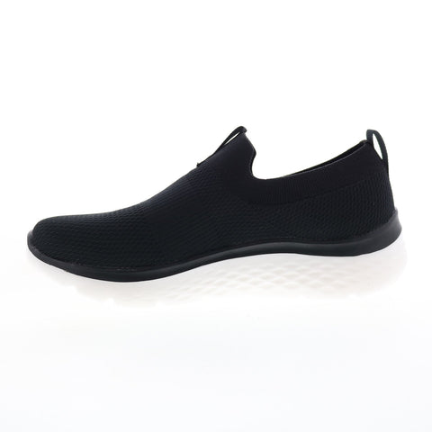 Skechers Go Walk Hyper Burst Manchester Mens Black Lifestyle Sneakers Shoes