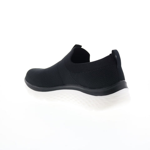 Skechers Go Walk Hyper Burst Manchester Mens Black Lifestyle Sneakers Shoes