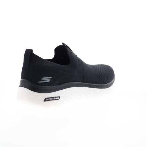 Skechers Go Walk Hyper Burst Manchester Mens Black Lifestyle Sneakers Shoes