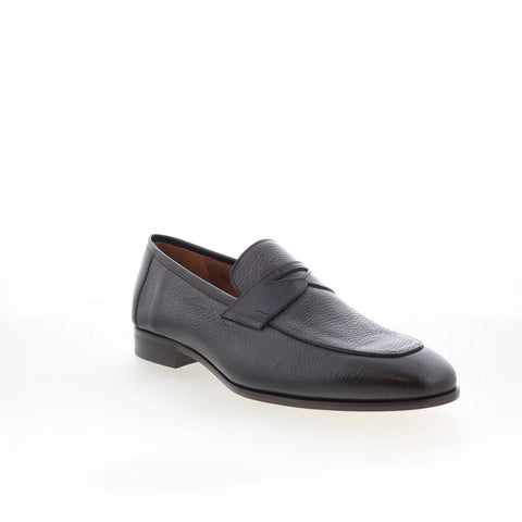 Mezlan 21628 Mens Brown Leather Slip On Loafers & Slip Ons Penny Shoes