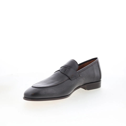 Mezlan 21628 Mens Brown Leather Slip On Loafers & Slip Ons Penny Shoes