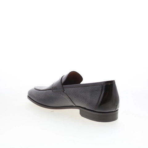Mezlan 21628 Mens Brown Leather Slip On Loafers & Slip Ons Penny Shoes