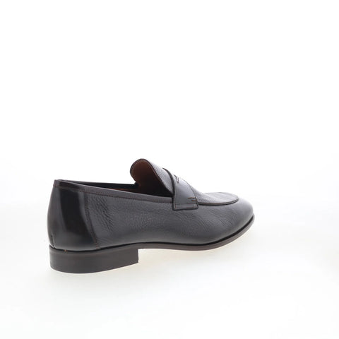 Mezlan 21628 Mens Brown Leather Slip On Loafers & Slip Ons Penny Shoes