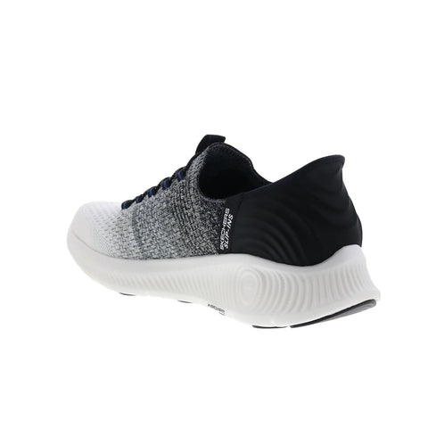 Skechers Go Walk Anywhere 216300-WBK Mens White Lifestyle Sneakers Shoes