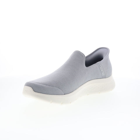 Skechers Slip-Ins Go Walk Flex Louis Mens Gray Lifestyle Sneakers Shoes