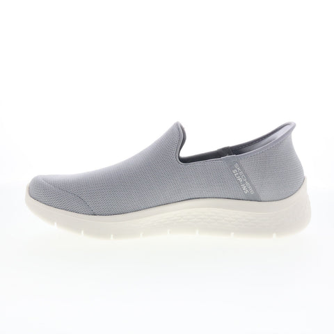 Skechers Slip-Ins Go Walk Flex Louis Mens Gray Lifestyle Sneakers Shoes