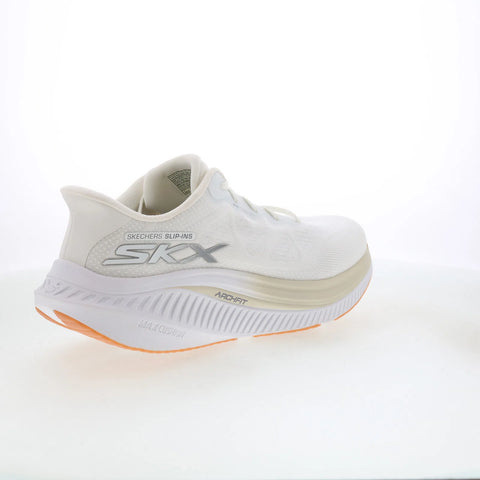 Skechers Go Walk Max Cushioning Arch Fit Mens White Athletic Running Shoes