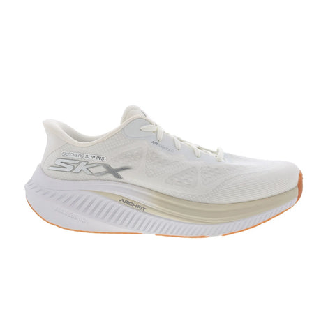Skechers Go Walk Max Cushioning Arch Fit Mens White Athletic Running Shoes