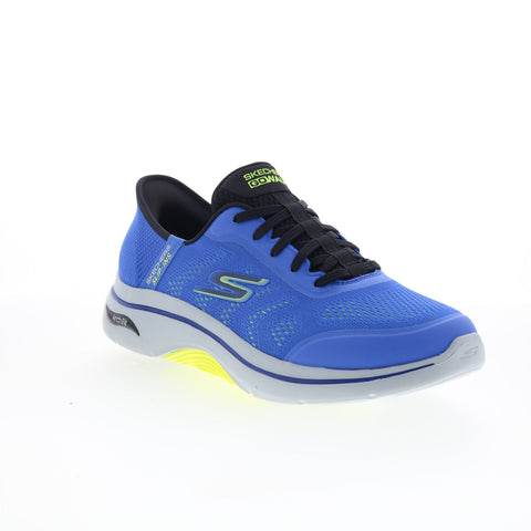 Skechers Go Walk Arch Fit 2.0 Simplicity Mens Blue Extra Wide Sneakers Shoes