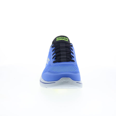Skechers Go Walk Arch Fit 2.0 Simplicity Mens Blue Extra Wide Sneakers Shoes