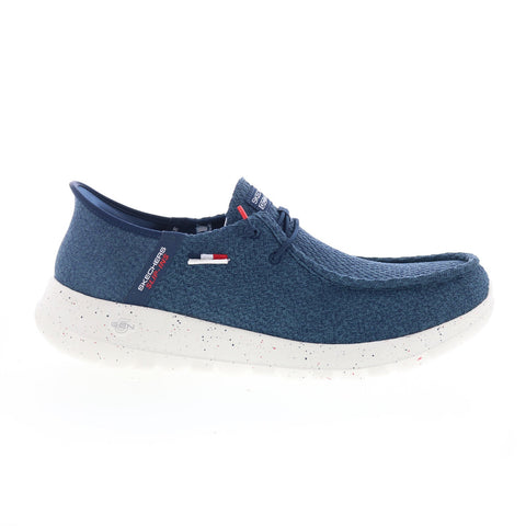 Skechers Slip-Ins Go Walk Max The American Dream Mens Blue Sneakers Shoes