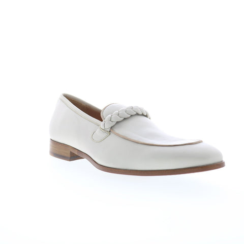 Mezlan Parole Penny Loafer 21790 Mens White Loafers & Slip Ons Casual Shoes