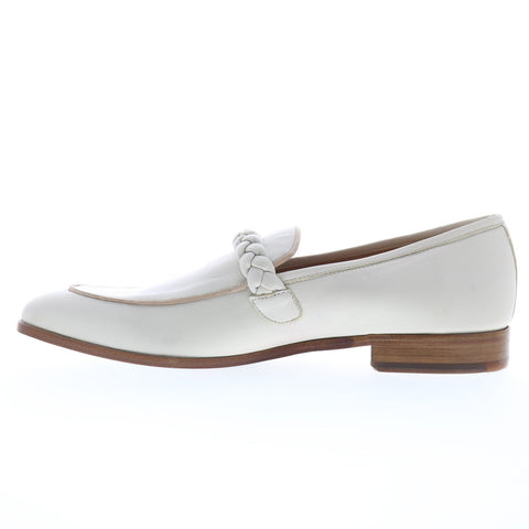 Mezlan Parole Penny Loafer 21790 Mens White Loafers & Slip Ons Casual Shoes