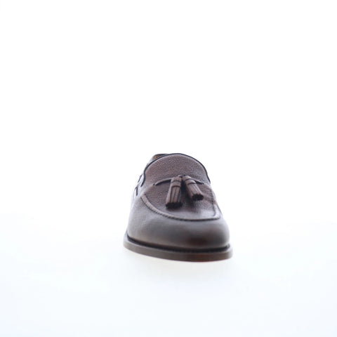 Johnston & Murphy 22-3008 Mens Brown Leather Loafers & Slip Ons Casual Shoes