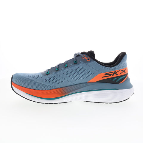 Skechers Max Cushioning Propulsion Mens Gray Athletic Running Shoes