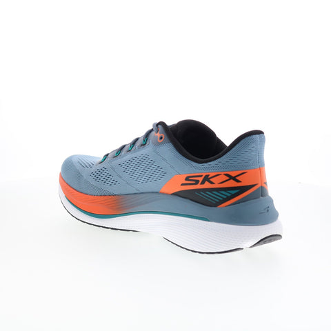 Skechers Max Cushioning Propulsion Mens Gray Athletic Running Shoes