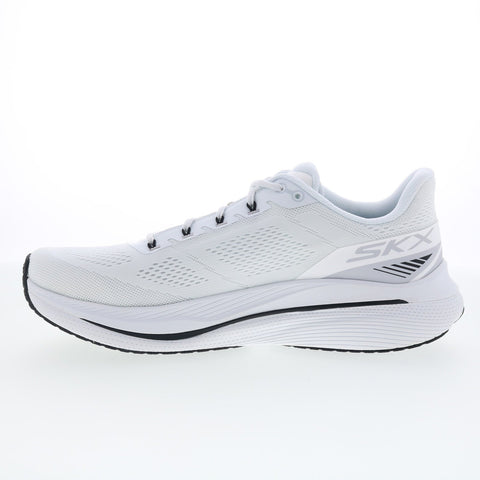 Skechers Max Cushioning Propulsion Mens White Athletic Running Shoes