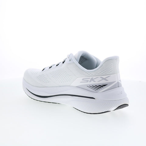 Skechers Max Cushioning Propulsion Mens White Athletic Running Shoes