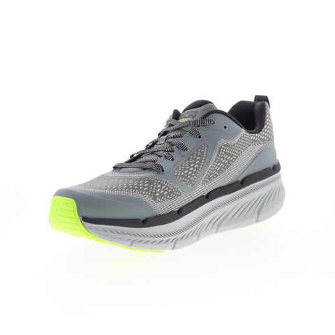 Skechers Max Cushioning Premier Mens Gray Athletic Running Shoes