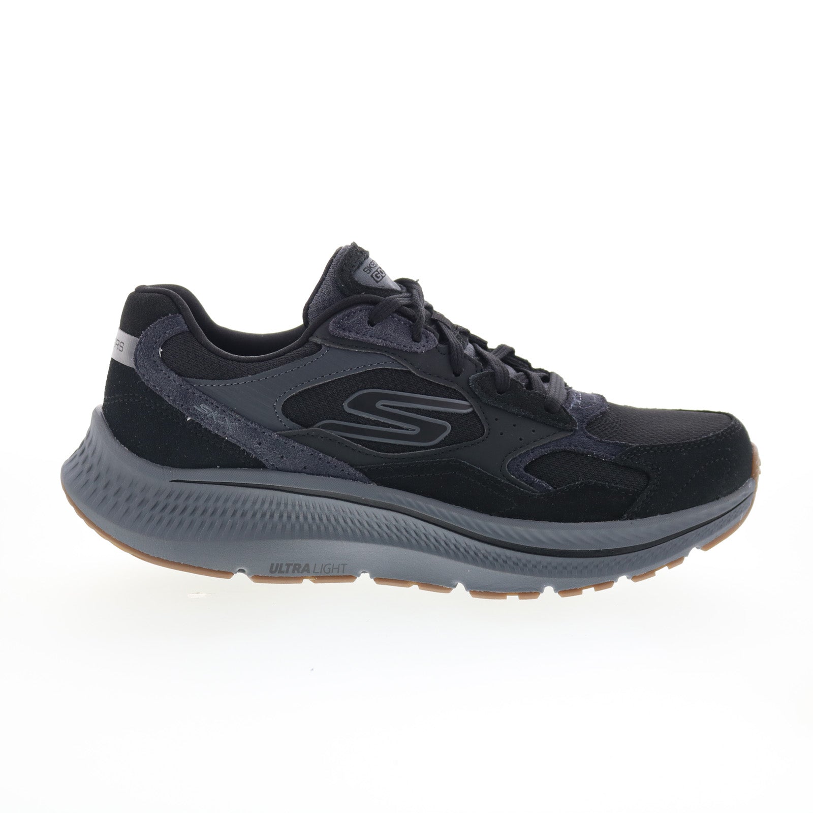 Skechers Go Run Consistent 2.0 Retro Runner V1 Mens Black Athletic
