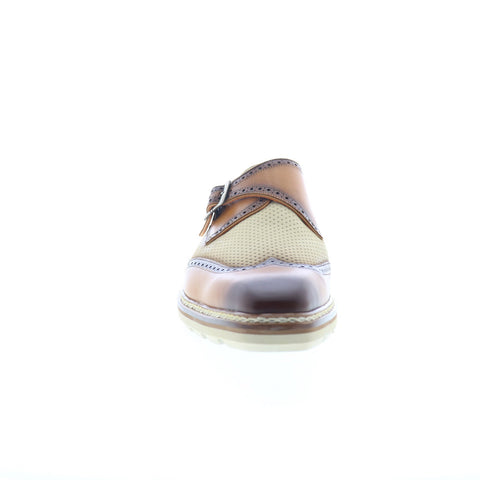 Mezlan Wingtip 22230 Mens Brown Leather Loafers & Slip Ons Casual Shoes