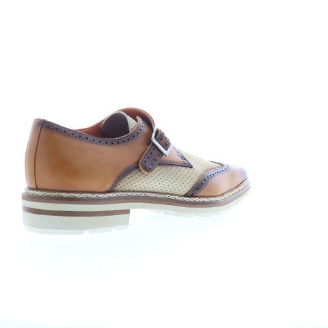 Mezlan Wingtip 22230 Mens Brown Leather Loafers & Slip Ons Casual Shoes