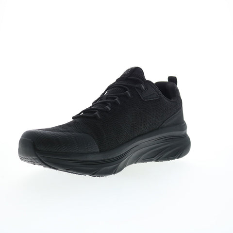 Skechers D'Lux Walker Pensive Mens Black Extra Wide Lifestyle Sneakers Shoes