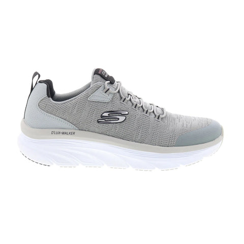 Skechers Relaxed Fit: D'Lux Walker Pensive 232045 Mens Gray Sneakers Shoes