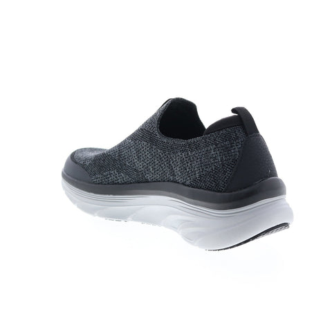Skechers Relaxed Fit D'Lux Walker Quick Upgrade Mens Black Sneakers Shoes