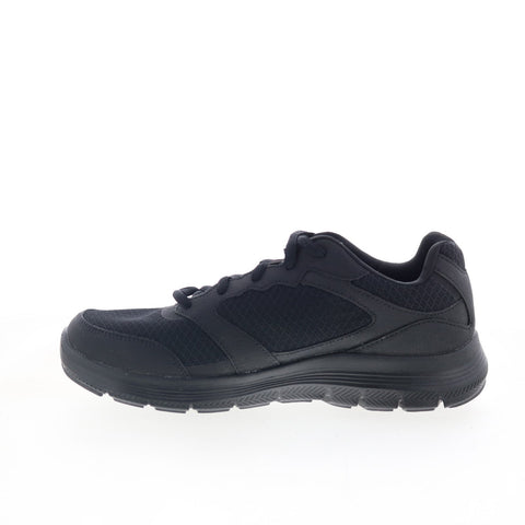 Skechers Flex Advantage 4.0 Mens Black Wide Athletic Cross Training Shoes
