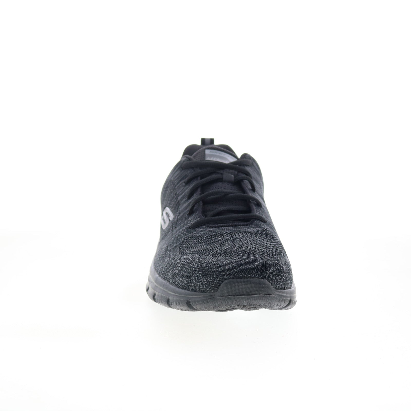 Skechers Track Front Runner Mens Black Wide Lifestyle Sneakers