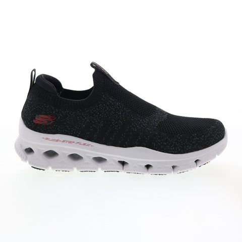 Skechers Glide-Step Flex 232325 Mens Black Canvas Lifestyle Sneakers Shoes