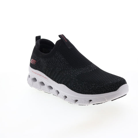 Skechers Glide-Step Flex 232325 Mens Black Canvas Lifestyle Sneakers Shoes