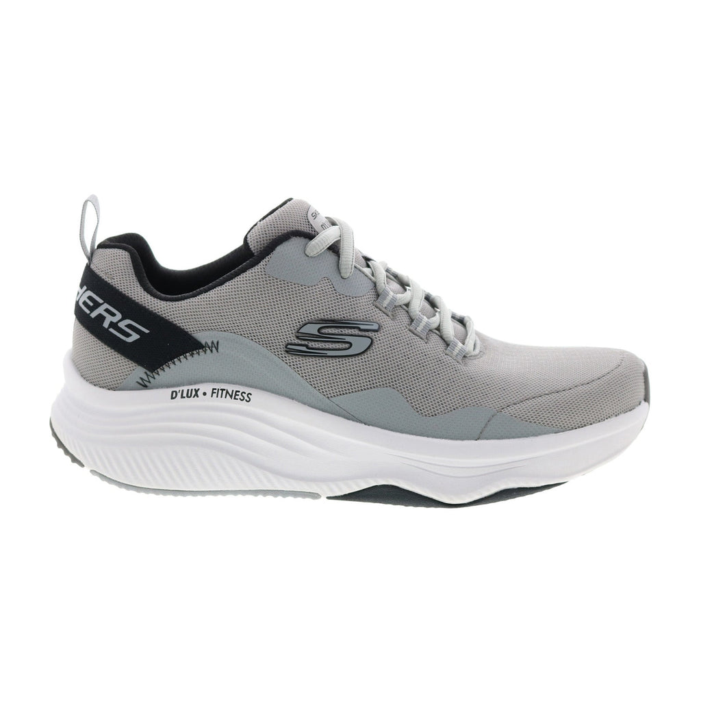 Skechers D'Lux Fitness Roam Free 232358 Mens Gray Lifestyle Sneakers S ...
