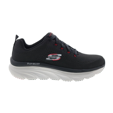 Skechers Relaxed Fit D'Lux Walker Meerno Mens Black Lifestyle Sneakers Shoes