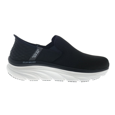 Skechers D'Lux Walker Orford Mens Black Extra Wide Lifestyle Sneakers Shoes