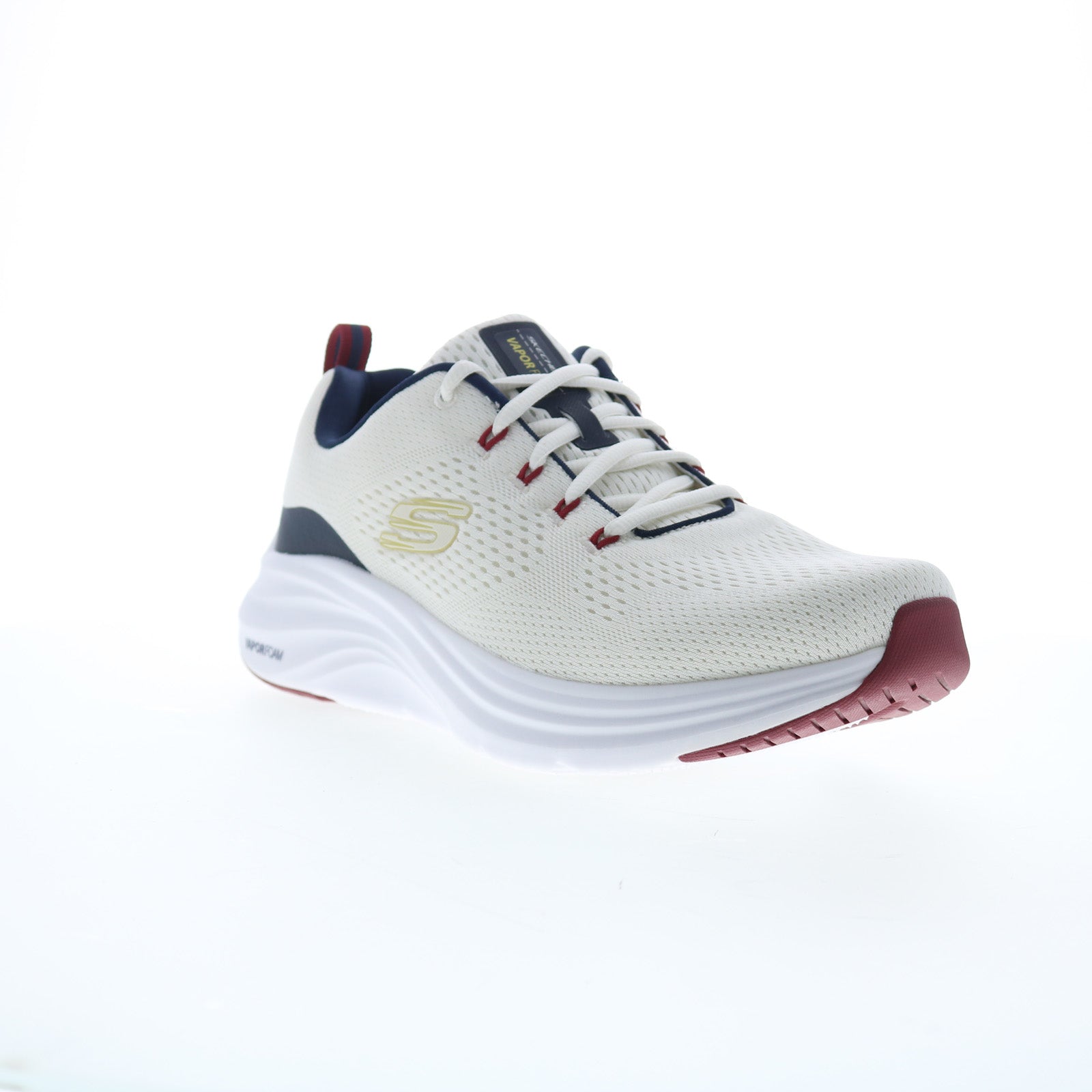 Skechers Vapor Foam 232625 Mens White Mesh Lace Up Lifestyle