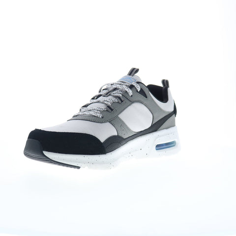 Skechers Skech-Air Court Yatton 232648 Mens Gray Lifestyle Sneakers Shoes