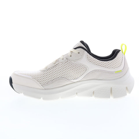Skechers Flex Comfort Drinn 232685 Mens Beige Lifestyle Sneakers Shoes