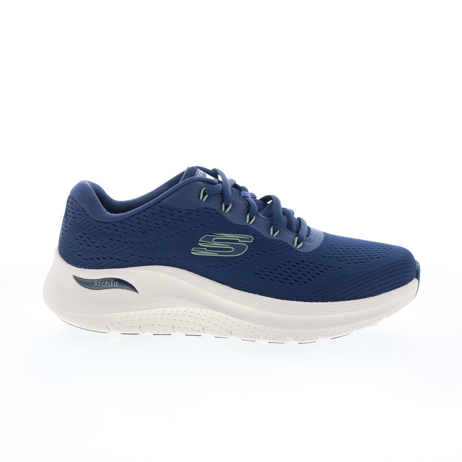 Skechers Arch Fit 2.0 Mens Blue Extra Wide Lifestyle Sneakers