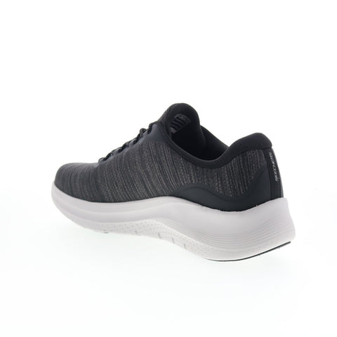 Skechers Arch Fit 2.0 - Upperhand Mens Black LifeStyle Sneakers Shoes