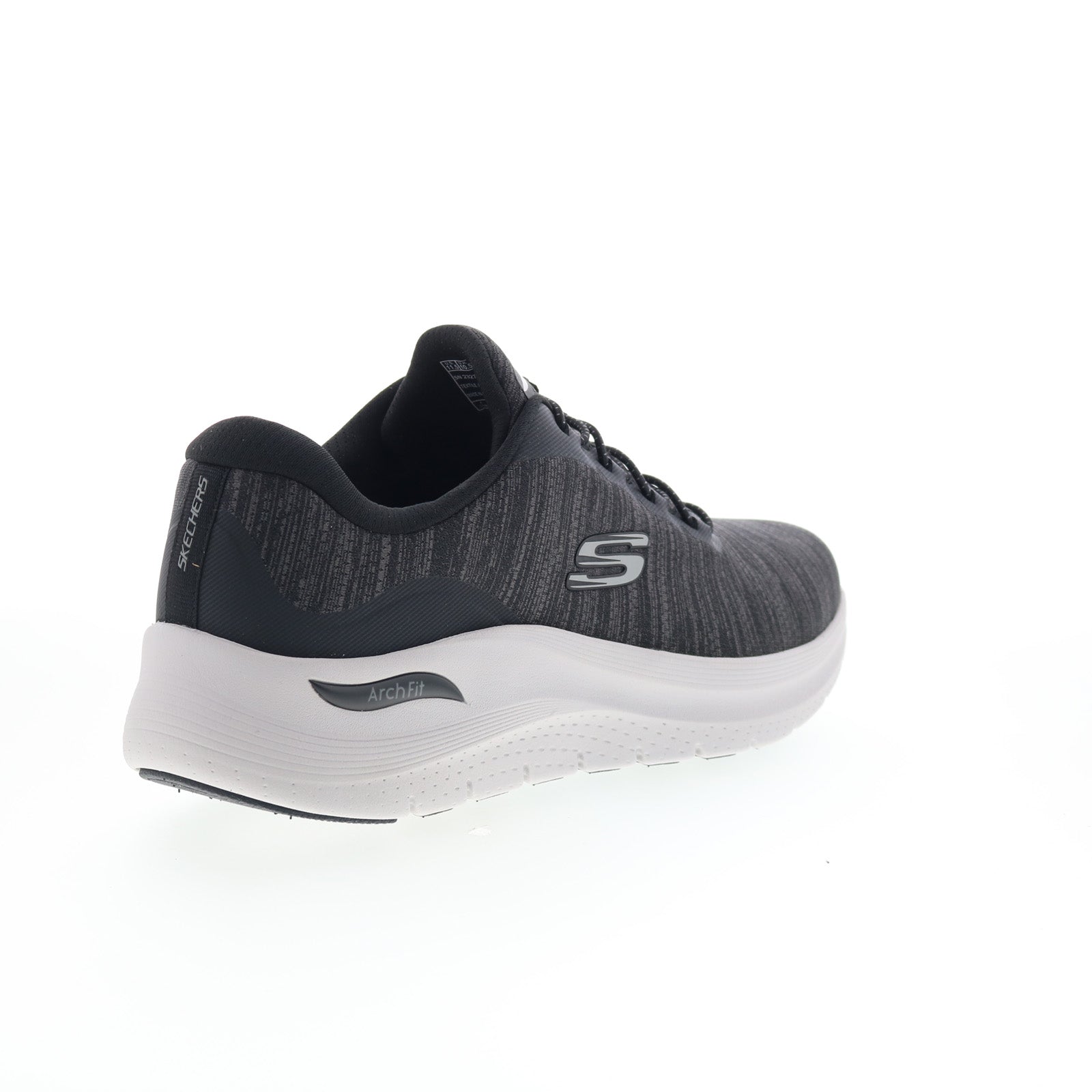 Skechers Arch Fit 2.0 - Upperhand Mens Black Lifestyle Sneakers